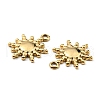 304 Stainless Steel Pendants STAS-R124-04G-3