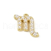 Brass Charms KK-M322-54G-08-1