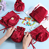 Beebeecraft 6Pcs Velvet Drawstring Pouches ABAG-BBC0001-19C-3