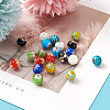 Craftdady Handmade Millefiori Lampwork Beads LK-CD0001-001-6