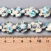 Synthetic Turquoise Dyed Beads Strands G-P507-05A-4-3