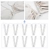 SUPERFINDINGS 10Pcs Alloy Bikini Clips FIND-FH0009-22P-5