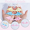 Demon Wing Rainbow Iridescent PU Leather Ornament Accessories DIY-WH0308-457D-6