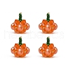 Halloween Theme Glass Seed Beads Pendants PALLOY-MZ00775-01-1
