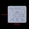 DIY Food Grade Silhouette Silicone Pendant Molds PW-WG71054-03-2