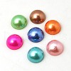 Imitation Pearl Acrylic Cabochons OACR-C004-4x2mm-M-2