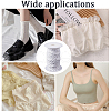 Gorgecraft 25M Nylon S Shaped Lace Ribbon OCOR-GF0003-60B-5