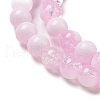 Crackle Glass Beads Strands X1-GLAA-U001-6mm-03-2