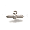 201 Stainless Steel Toggle Clasps STAS-F311-09P-1