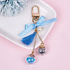 Transparent Glass Globe Pendant Sets GLAA-TA0003-01-17