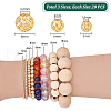   60Pcs 3 Styles Brass Hollow Spacer Beads KK-PH0010-39-2