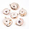 Natural Sea Shell Pendants SSHEL-N038-38A-1