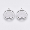 Non-Tarnish 201 Stainless Steel Pendants STAS-T044-128P-1