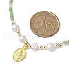 Mother's Day Jewellery Natural Cultured Freshwater Pearl & Glass Beaded Necklaces NJEW-JN04997-4