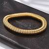 304 Stainless Steel Stretch Bangles BJEW-S161-03A-G-3