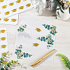 Graduation Caps Gold Foil Self-adhesive Stickers DIY-WH20001-13D-3
