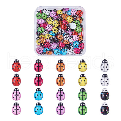 Transparent Flat Back Resin Cabochons CRES-TA0001-05-1