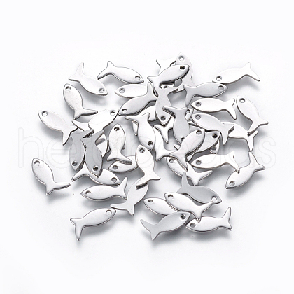 Tarnish Resistant 201 Stainless Steel Charms STAS-L234-080P-1