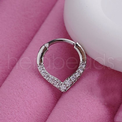 316L Stainless Steel Hoop Nose Rings WGEE114-28-1