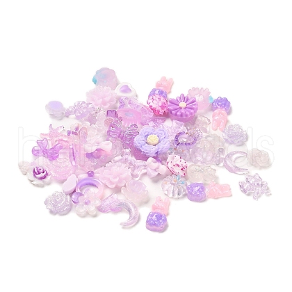 Luminous Resin Decoden Cabochons RESI-K036-05E-1