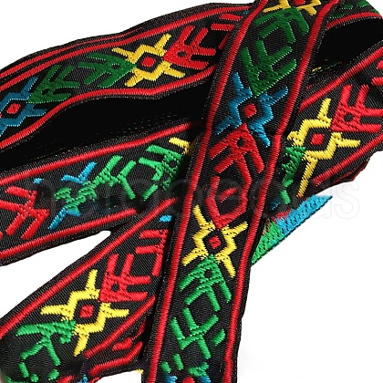 7M Ethnic Style Polyester Jacquard Ribbon PW-WG55376-10-1