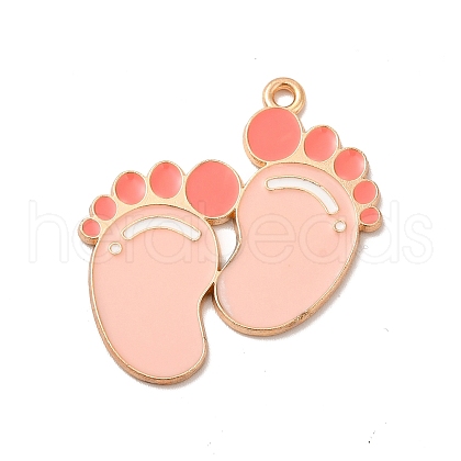 Alloy Enamel Pendants ENAM-A143-04KCG-01-1