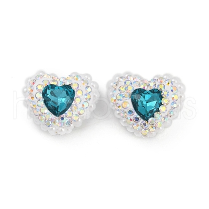 Polymer Clay Glass Rhinestone Beads CLAY-NH0001-13A-1