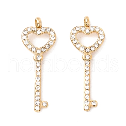 304 Stainless Steel Pendants STAS-G255-37G-1