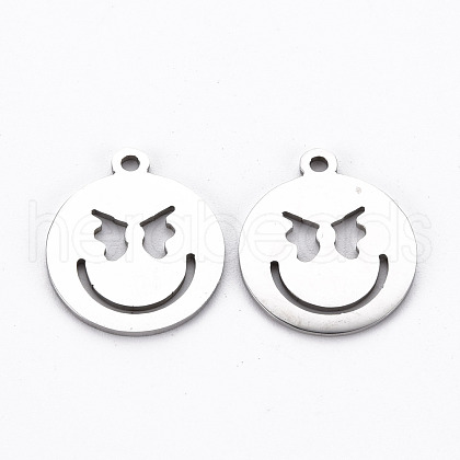 Non-Tarnish 201 Stainless Steel Pendants STAS-Q240-061P-1