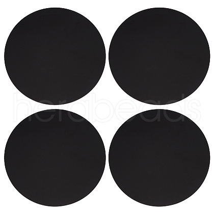 Flat Round Acrylic Chassis Display Pedestals DIY-FG0005-55D-1