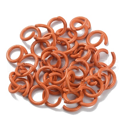 Zinc Alloy Open Jump Rings FIND-WH0150-74A-04-1