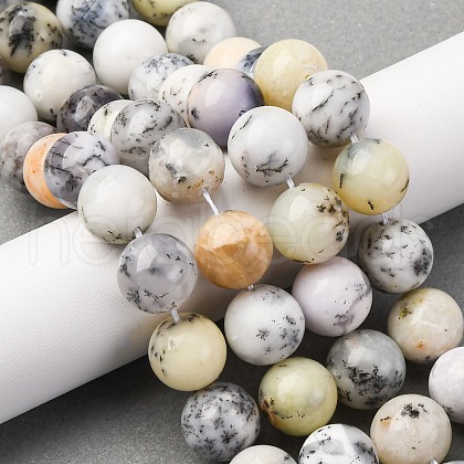 Natural Pink Opal Beads Strands G-RM250109-C5-1