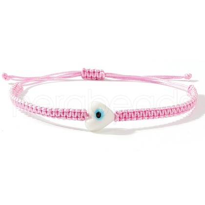 Bohemian Style Glass Beads Braided Bead Bracelets FR5160-3-1