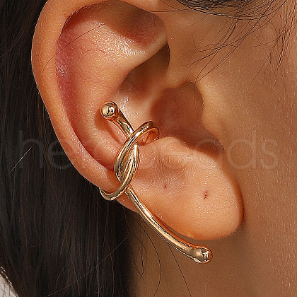 Irregular Alloy Cuff Earrings WGBD15E-04-1