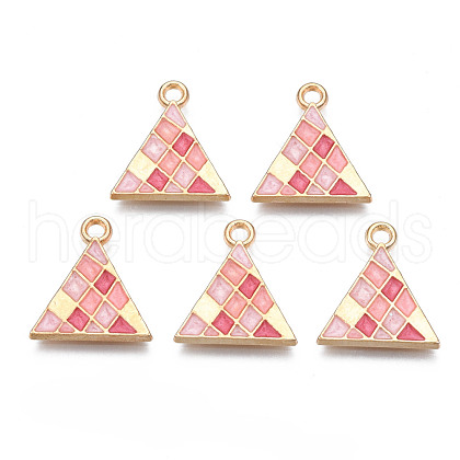 Alloy Enamel Pendants ENAM-Q446-005C-RS-1