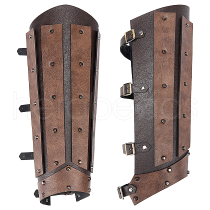 Imitation Leather Boot Cover AJEW-WH20010-17-1