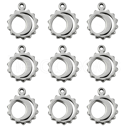 304 Stainless Steel Charms STAS-CJC0008-18P-1
