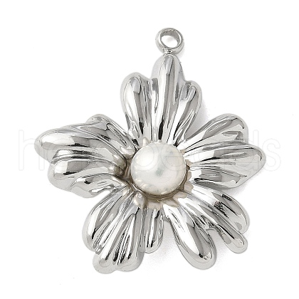 304 Stainless Steel Pendants STAS-U037-13P-01-1