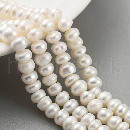 Natural Cultured Freshwater Pearl Beads Strands PEAR-C003-30A-1