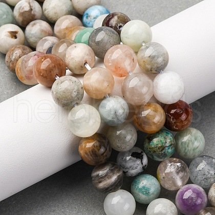 Natural Mixed Stone Beads Strands G-RM250109-C3-1