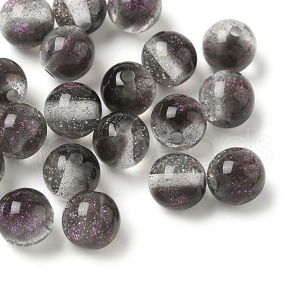 Two Tone Resin Beads RESI-Q025-02A-E-1