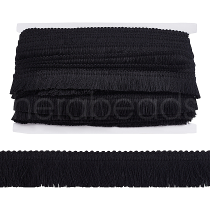 25M Polyester Tassel Ribbon OCOR-WH0091-27C-1