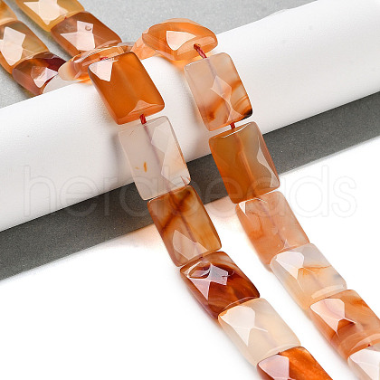 Natural Agate Beads Strands G-H024-G01-01-1