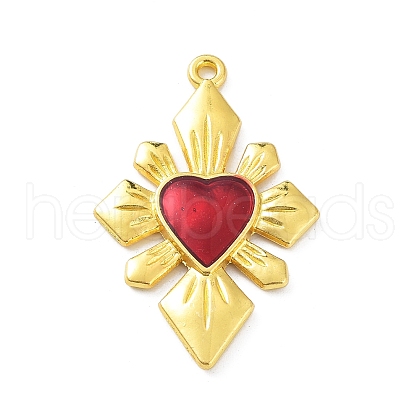 Alloy Enamel Pendants ENAM-P252-07G-1