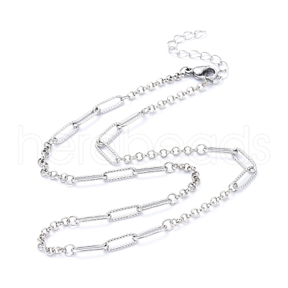 Chain Necklaces X-NJEW-JN02766-1