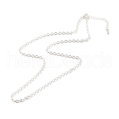 304 Stainless Steel Chain Necklaces NJEW-JN03523-02-1