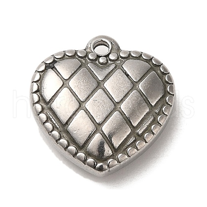 Non-Tarnish 304 Stainless Steel Pendants STAS-R223-02B-1