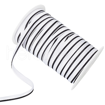 Polyester Satin Piping Ribbon OCOR-WH0091-32A-1