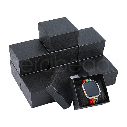Paper Bracelet Storage Gift Box CON-WH0088-67B-1