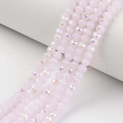 Electroplate Glass Beads Strands EGLA-A034-J3mm-L05-1